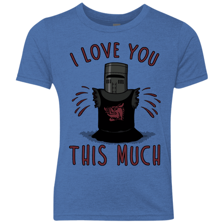 T-Shirts Vintage Royal / YXS This much Youth Triblend T-Shirt