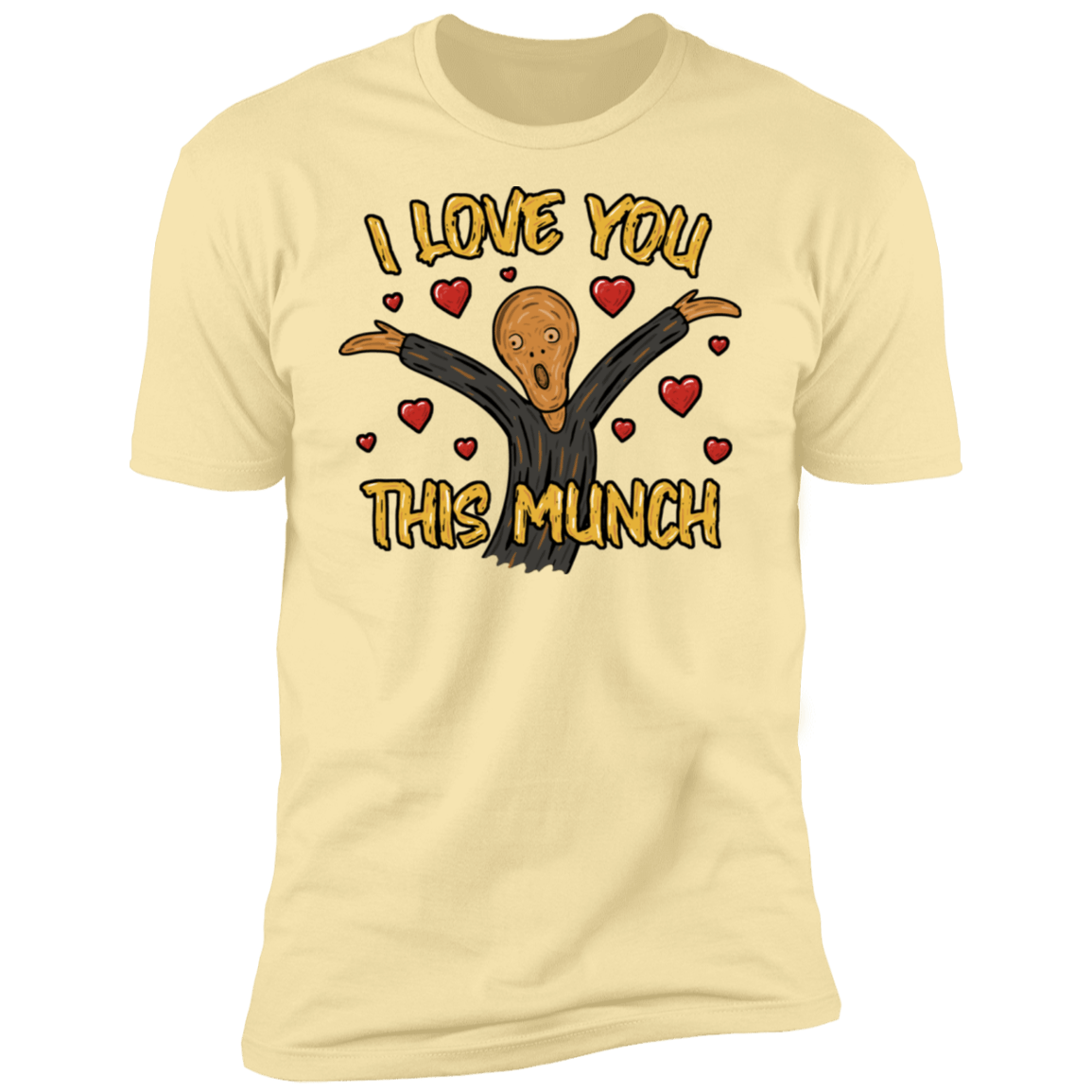 T-Shirts Banana Cream / S This Munch Men's Premium T-Shirt