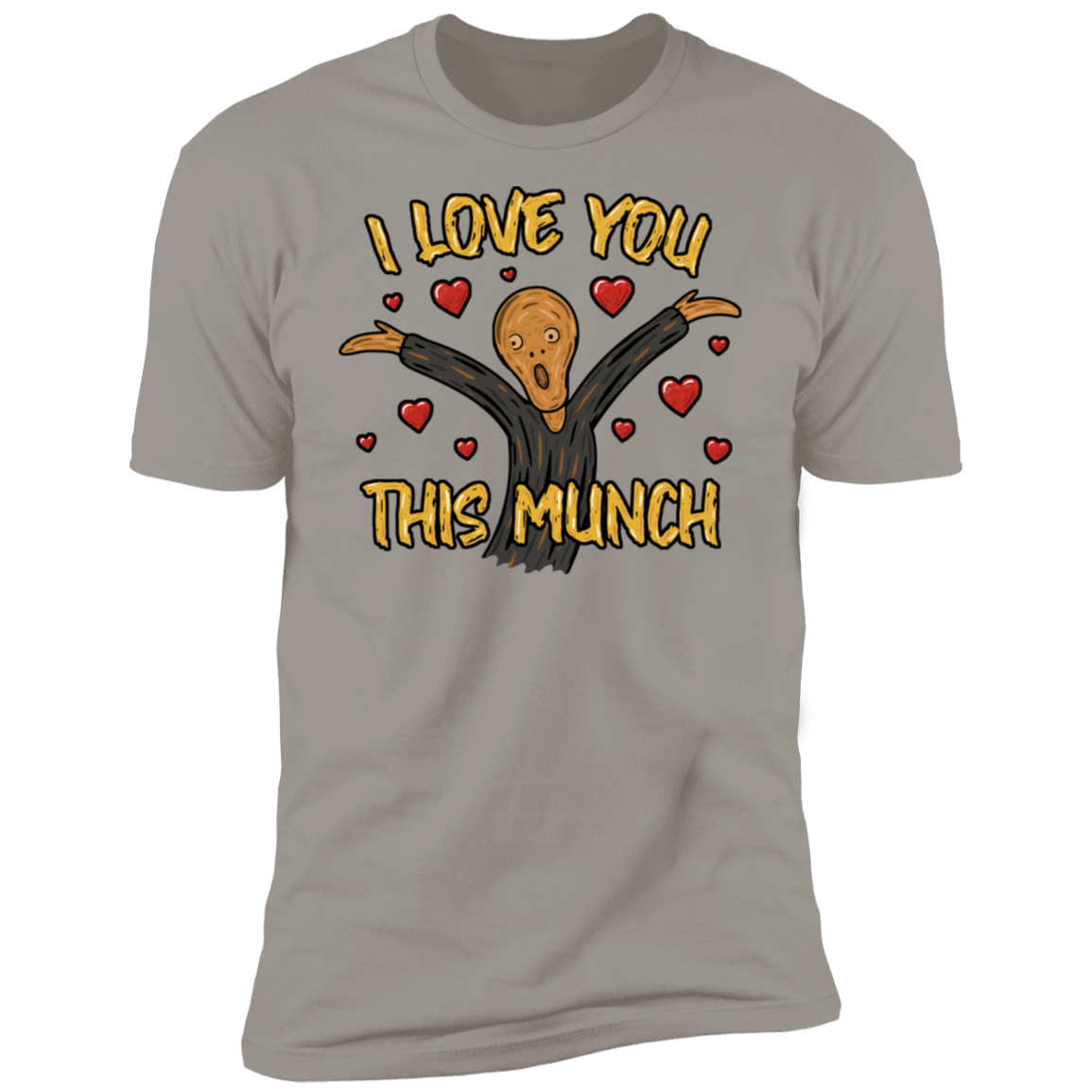 T-Shirts Light Grey / S This Munch Men's Premium T-Shirt