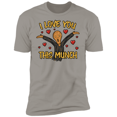 T-Shirts Light Grey / S This Munch Men's Premium T-Shirt