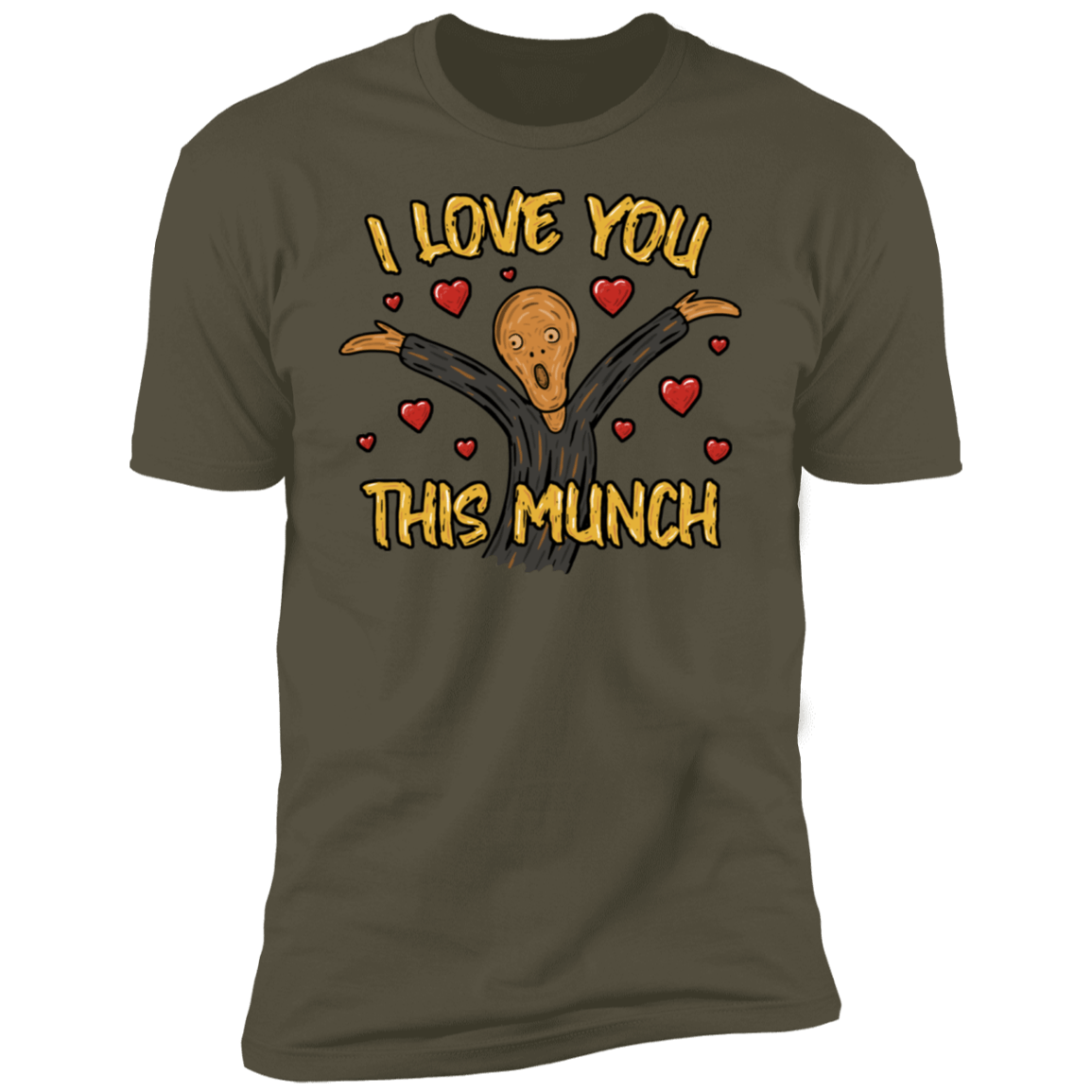 T-Shirts Military Green / S This Munch Men's Premium T-Shirt