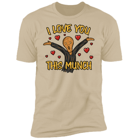 T-Shirts Sand / S This Munch Men's Premium T-Shirt