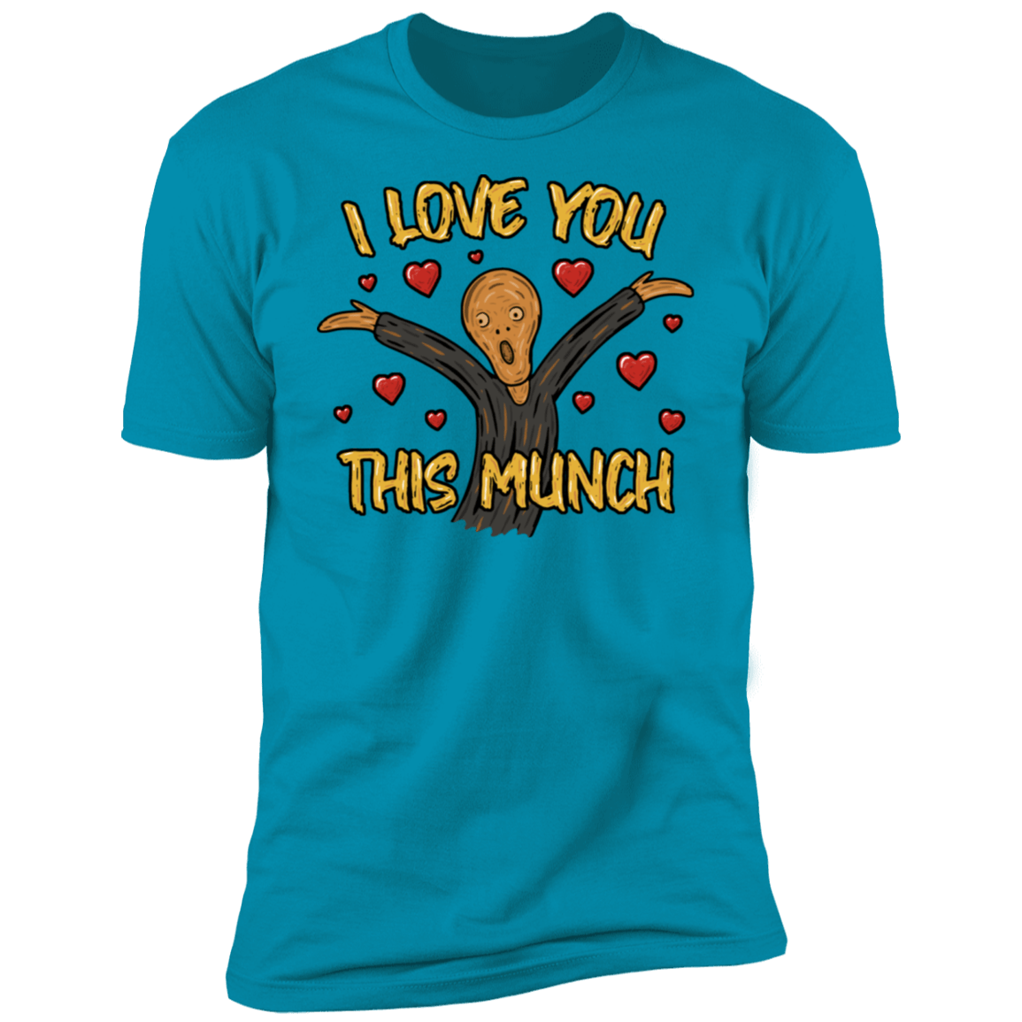 T-Shirts Turquoise / S This Munch Men's Premium T-Shirt