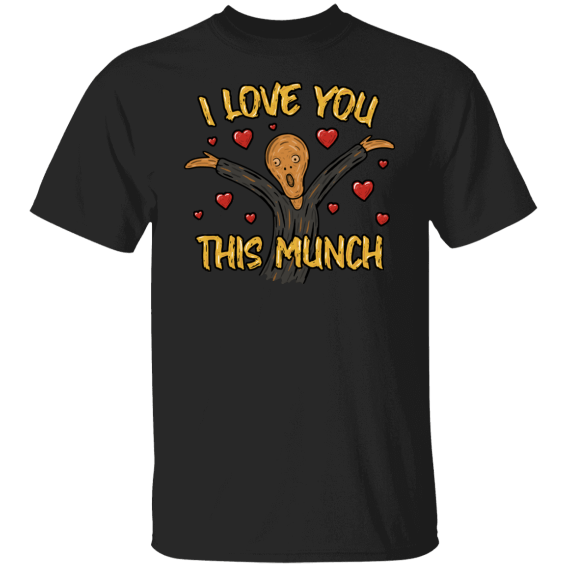 T-Shirts Black / S This Munch T-Shirt