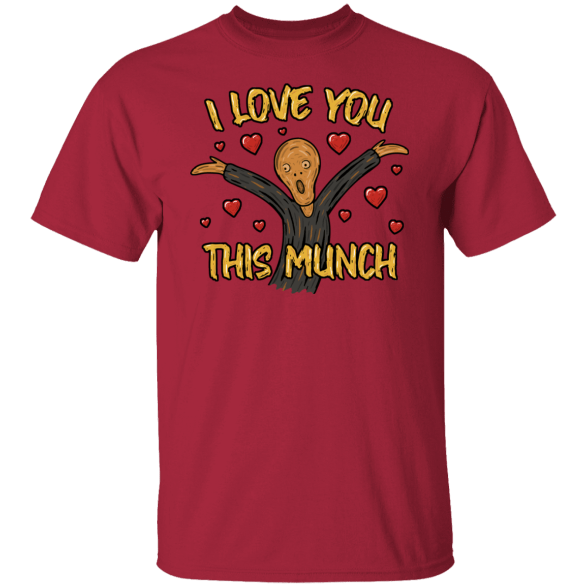 T-Shirts Cardinal / S This Munch T-Shirt