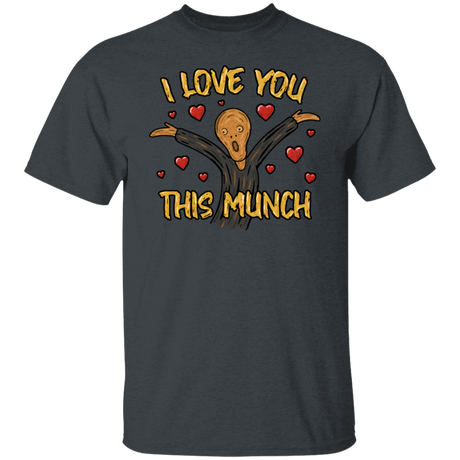 T-Shirts Dark Heather / S This Munch T-Shirt