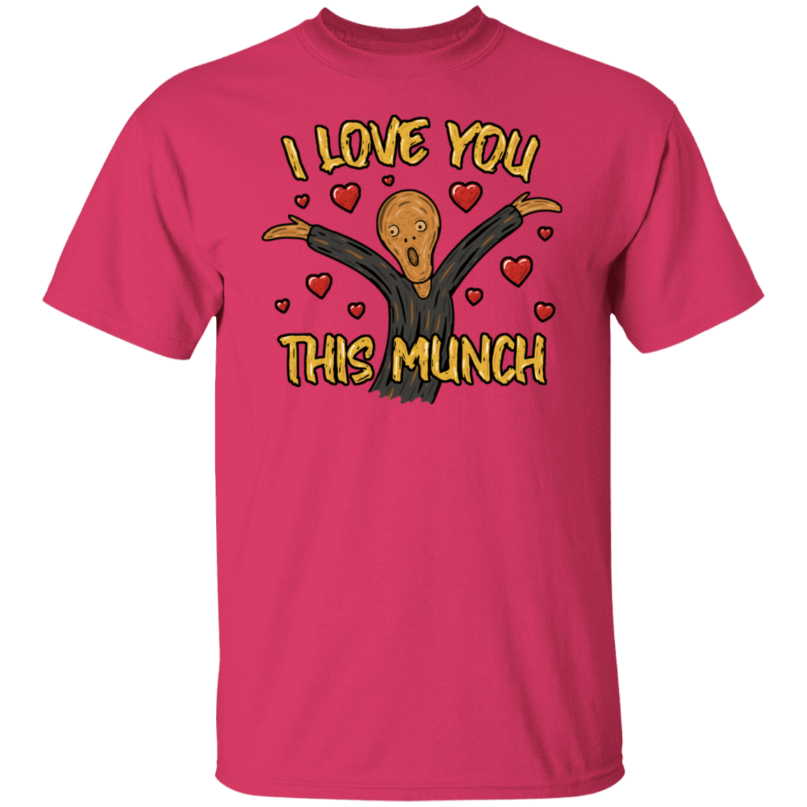 T-Shirts Heliconia / S This Munch T-Shirt
