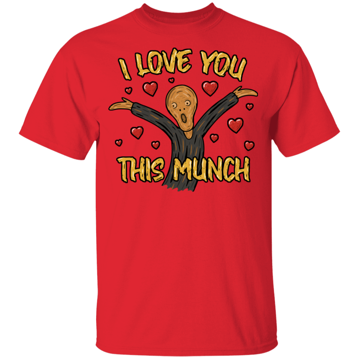 T-Shirts Red / YXS This Munch Youth T-Shirt