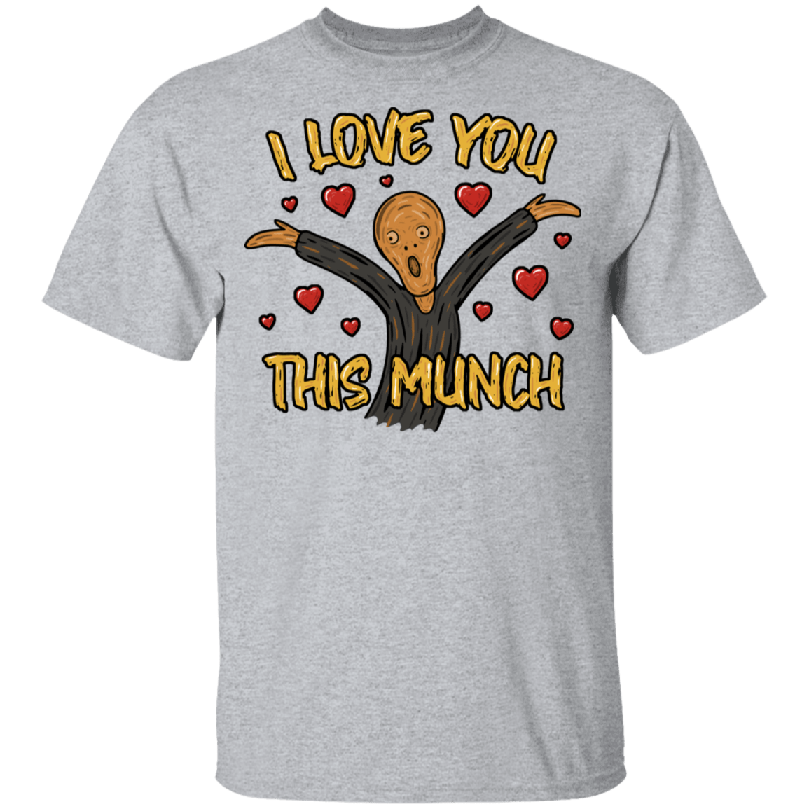 T-Shirts Sport Grey / YXS This Munch Youth T-Shirt