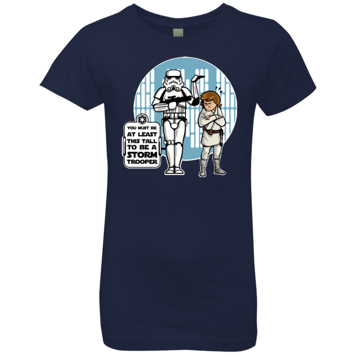 T-Shirts Midnight Navy / YXS This Tall Girls Premium T-Shirt