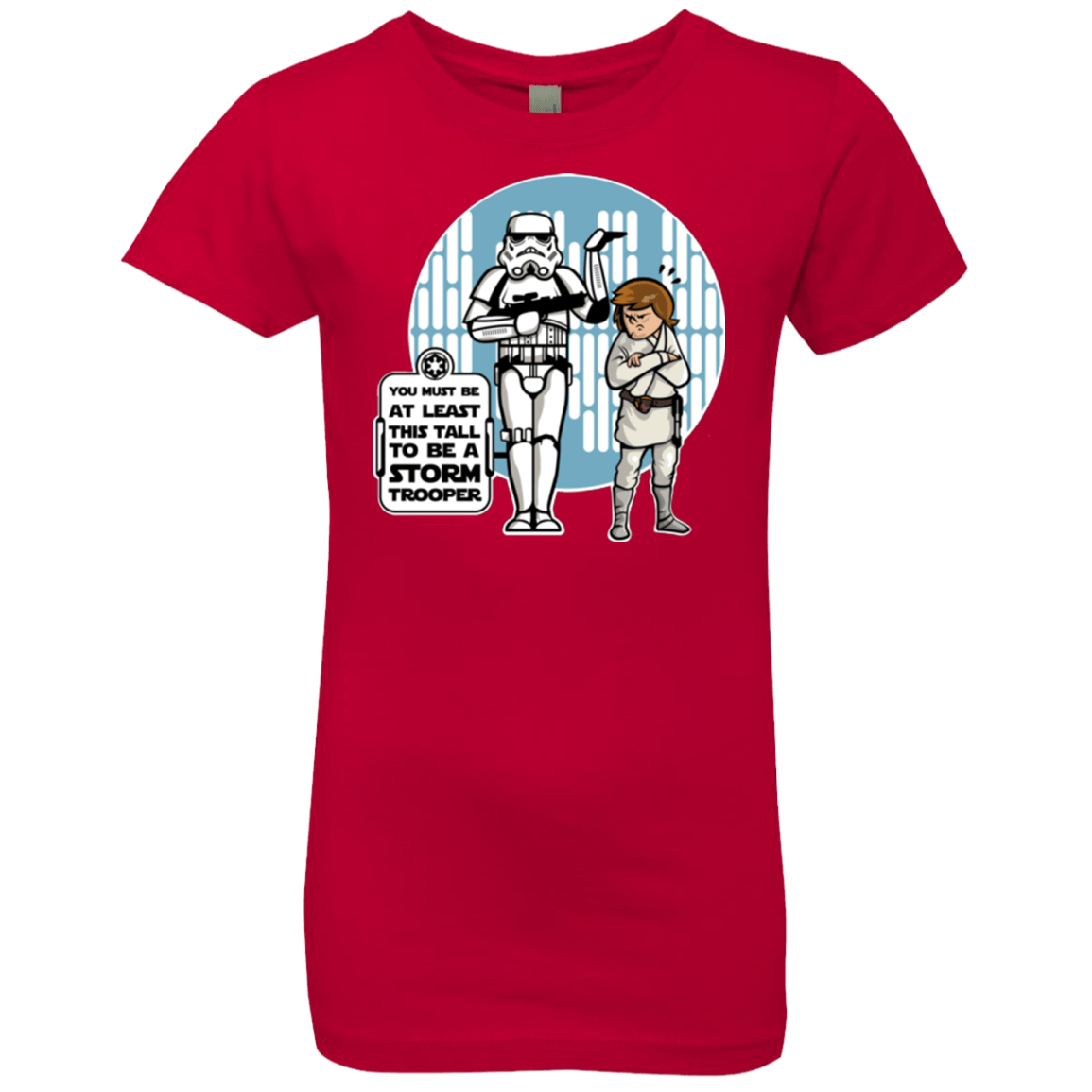 T-Shirts Red / YXS This Tall Girls Premium T-Shirt