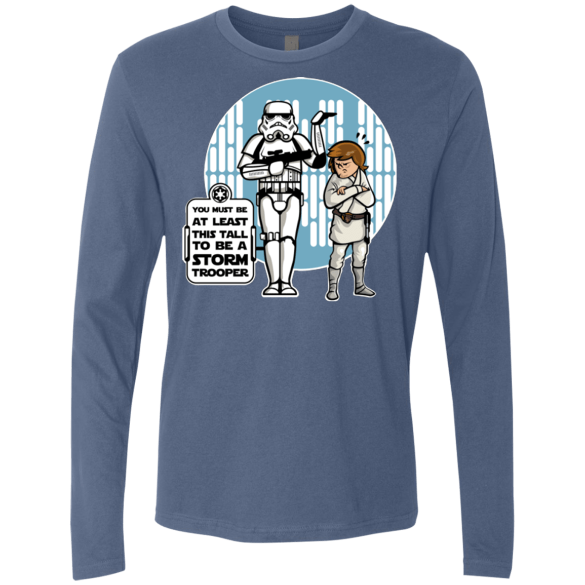 T-Shirts Indigo / Small This Tall Men's Premium Long Sleeve