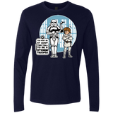 T-Shirts Midnight Navy / Small This Tall Men's Premium Long Sleeve
