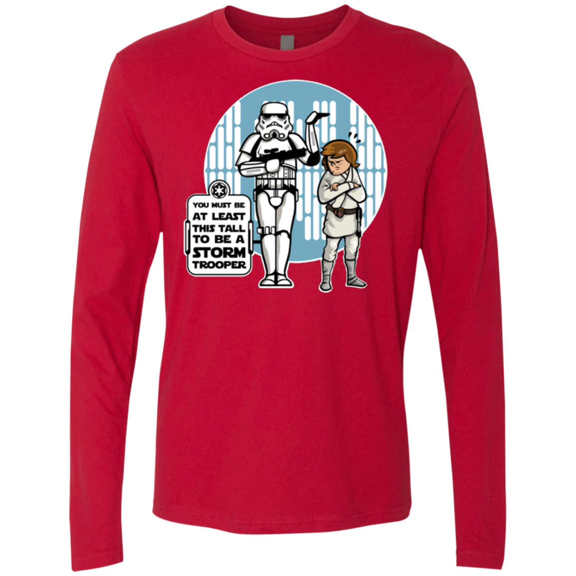 T-Shirts Red / Small This Tall Men's Premium Long Sleeve