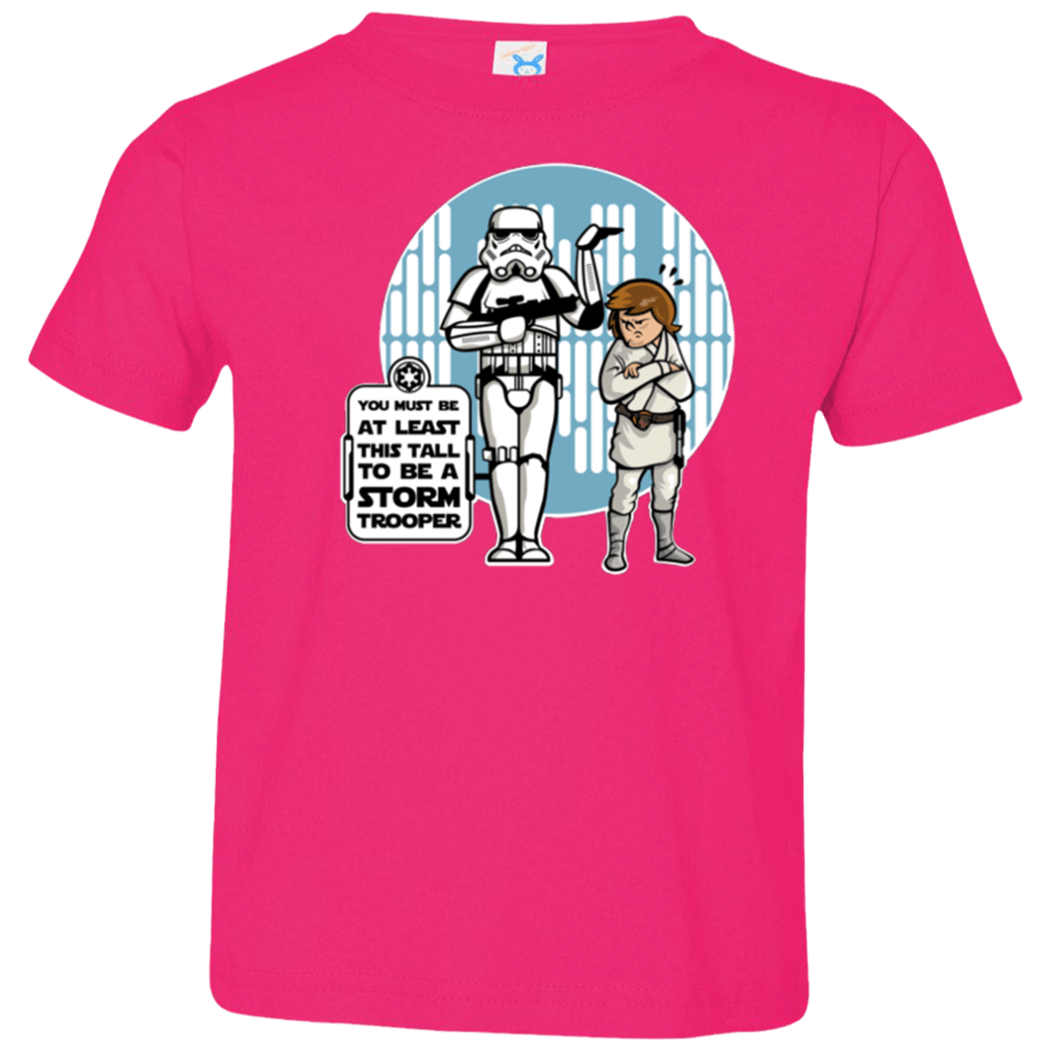 T-Shirts Hot Pink / 2T This Tall Toddler Premium T-Shirt