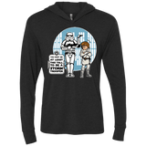 T-Shirts Vintage Black / X-Small This Tall Triblend Long Sleeve Hoodie Tee