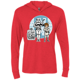 T-Shirts Vintage Red / X-Small This Tall Triblend Long Sleeve Hoodie Tee