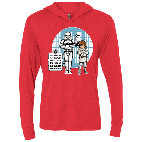 T-Shirts Vintage Red / X-Small This Tall Triblend Long Sleeve Hoodie Tee