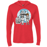 T-Shirts Vintage Red / X-Small This Tall Triblend Long Sleeve Hoodie Tee