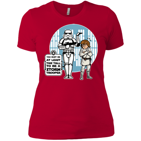 T-Shirts Red / X-Small This Tall Women's Premium T-Shirt