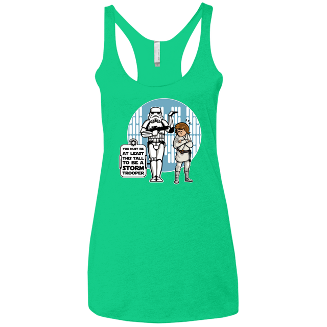 T-Shirts Envy / X-Small This Tall Women's Triblend Racerback Tank