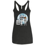 T-Shirts Vintage Black / X-Small This Tall Women's Triblend Racerback Tank