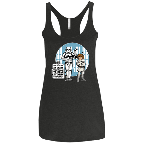 T-Shirts Vintage Black / X-Small This Tall Women's Triblend Racerback Tank