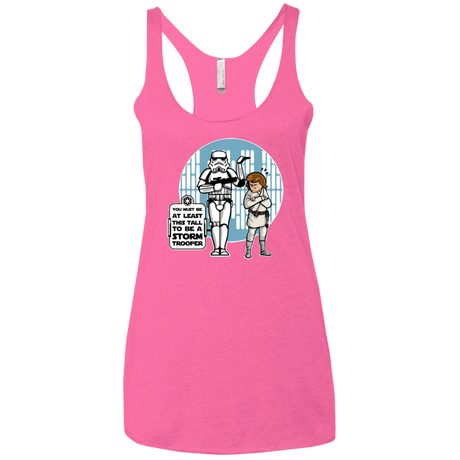 T-Shirts Vintage Pink / X-Small This Tall Women's Triblend Racerback Tank