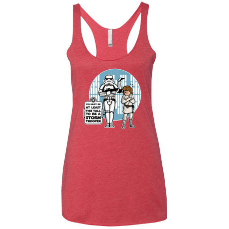 T-Shirts Vintage Red / X-Small This Tall Women's Triblend Racerback Tank