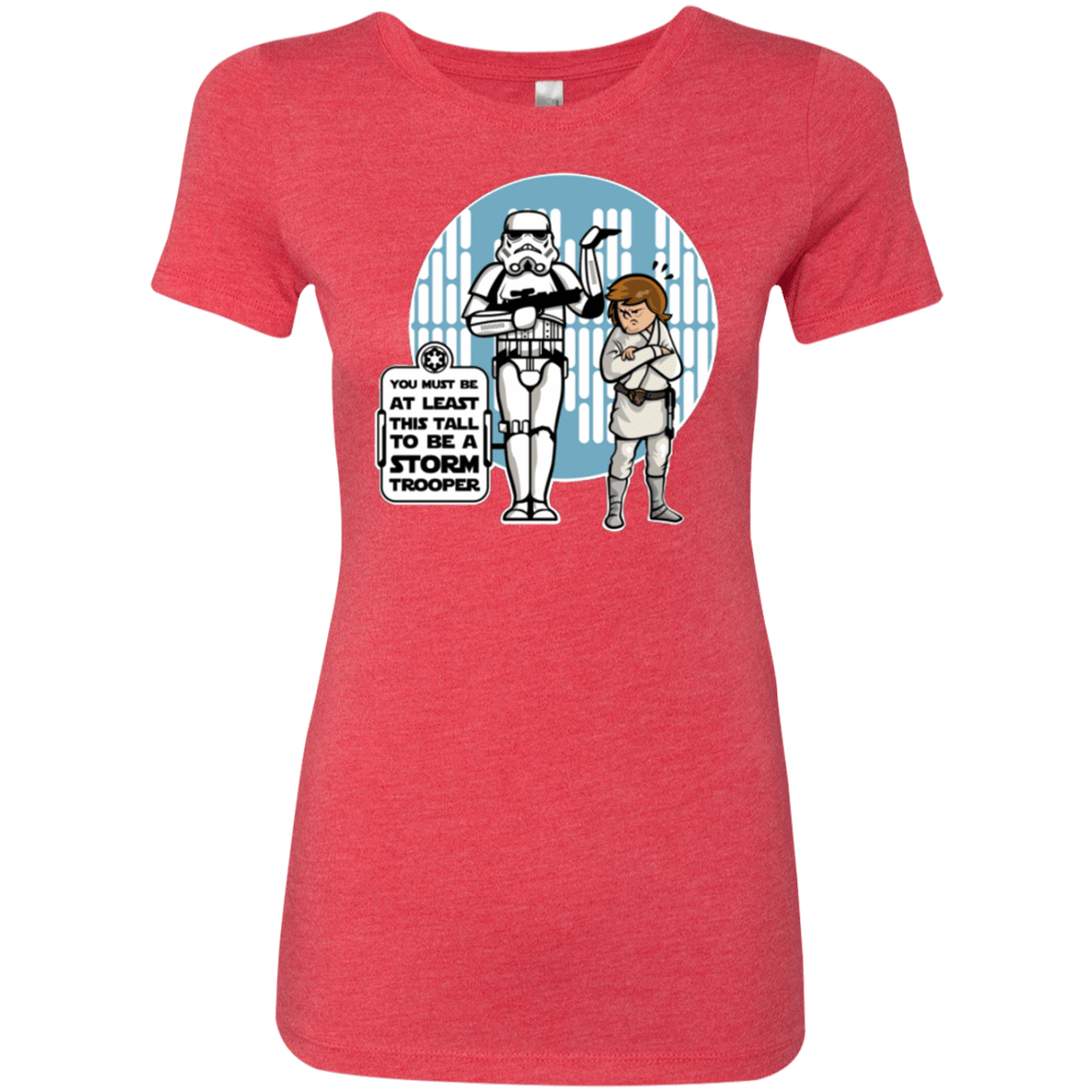 T-Shirts Vintage Red / Small This Tall Women's Triblend T-Shirt