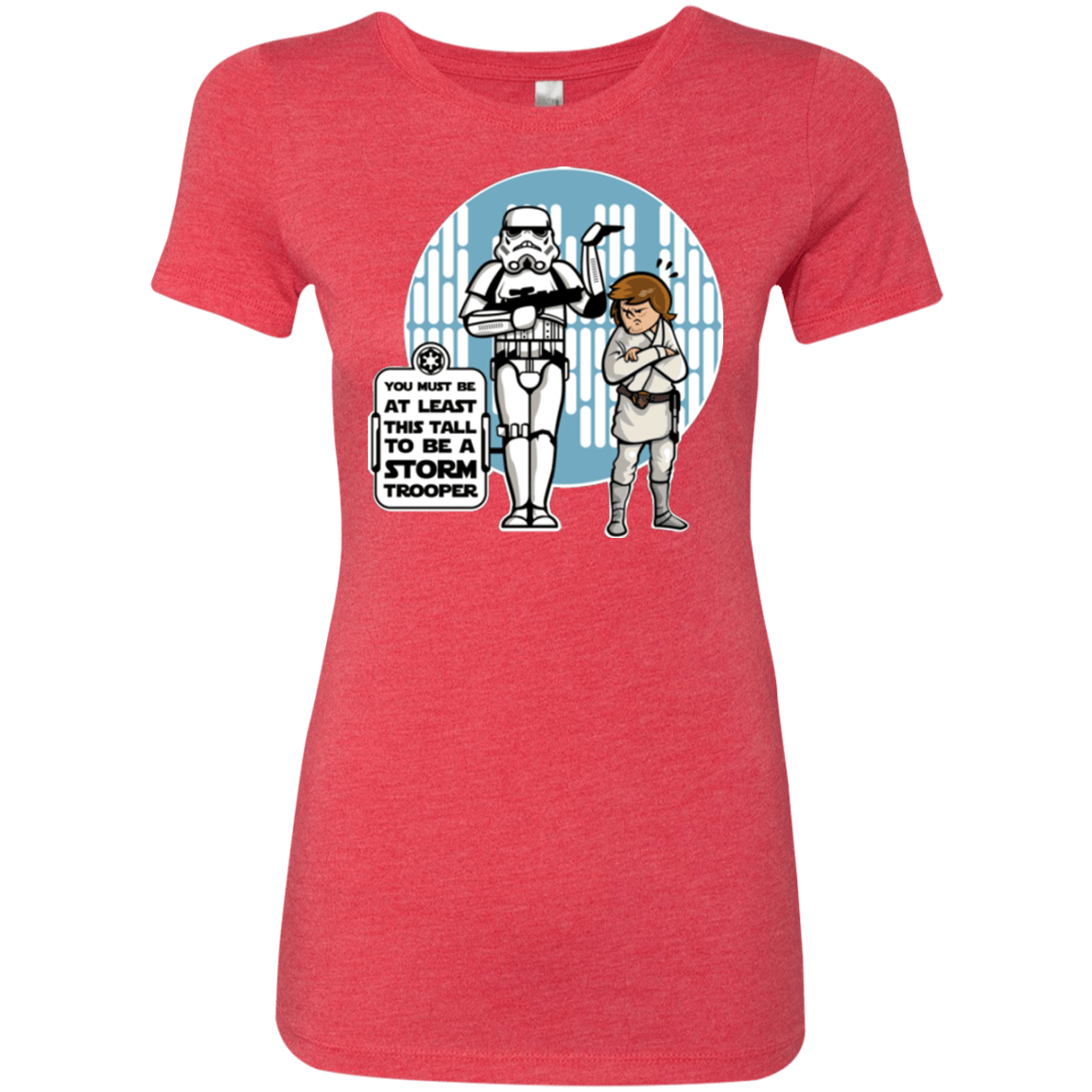 T-Shirts Vintage Red / Small This Tall Women's Triblend T-Shirt