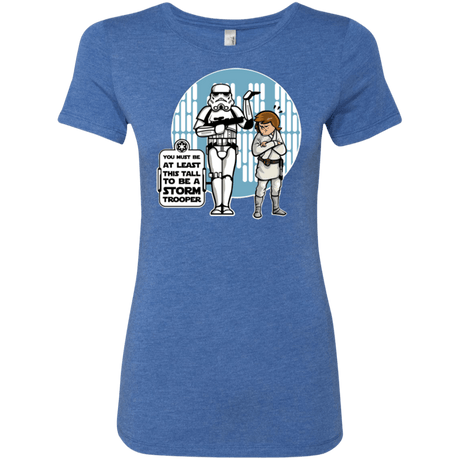 T-Shirts Vintage Royal / Small This Tall Women's Triblend T-Shirt