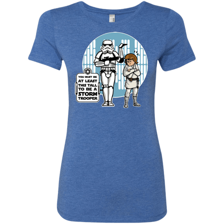 T-Shirts Vintage Royal / Small This Tall Women's Triblend T-Shirt