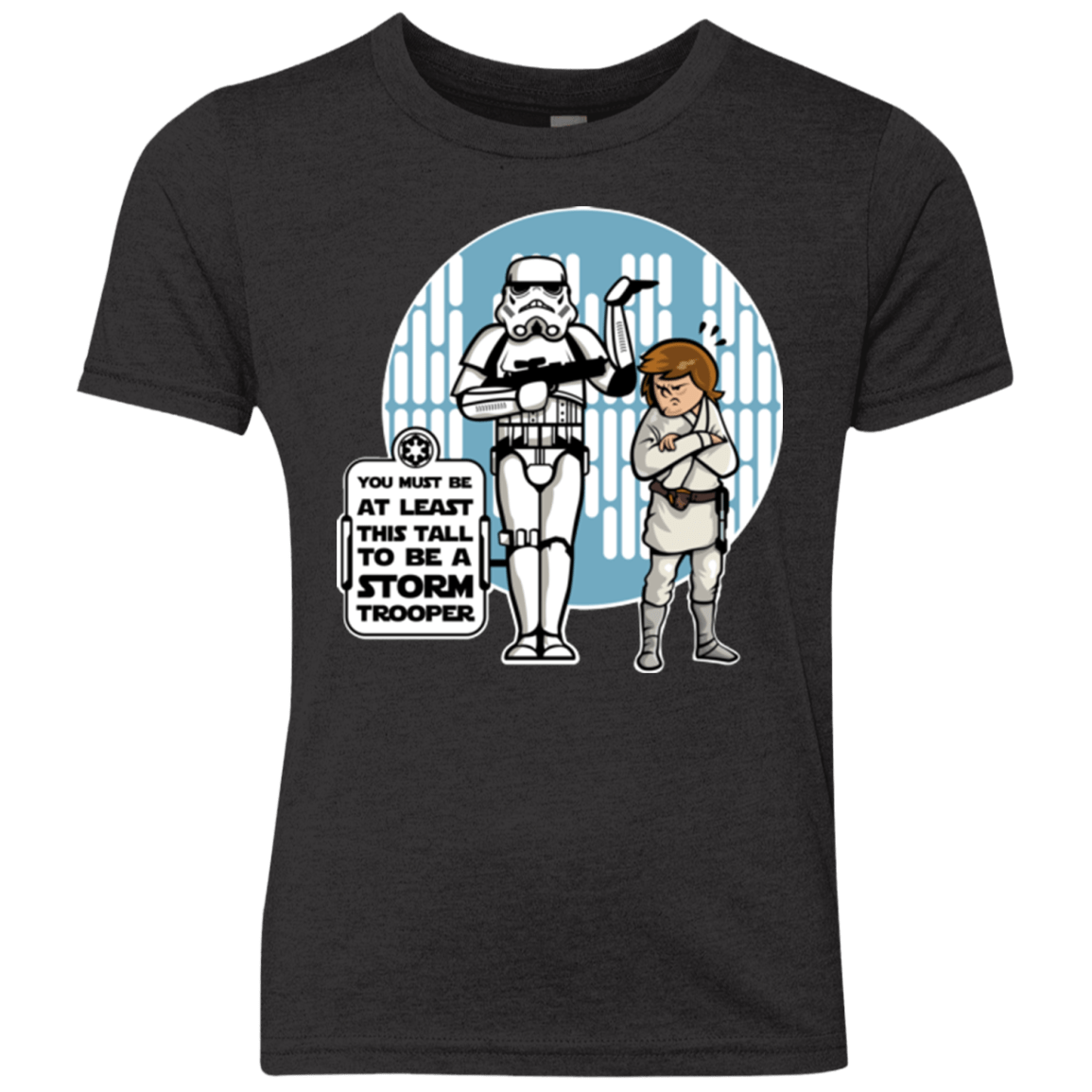 T-Shirts Vintage Black / YXS This Tall Youth Triblend T-Shirt