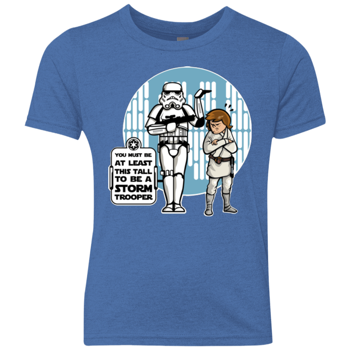 T-Shirts Vintage Royal / YXS This Tall Youth Triblend T-Shirt