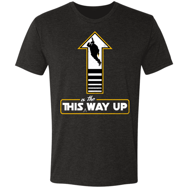 T-Shirts Vintage Black / S This Way Up Men's Triblend T-Shirt