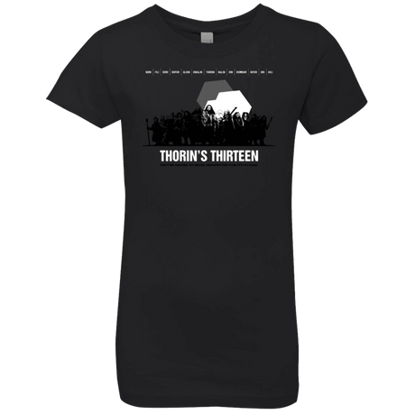 T-Shirts Black / YXS Thorin's Thirteen Girls Premium T-Shirt