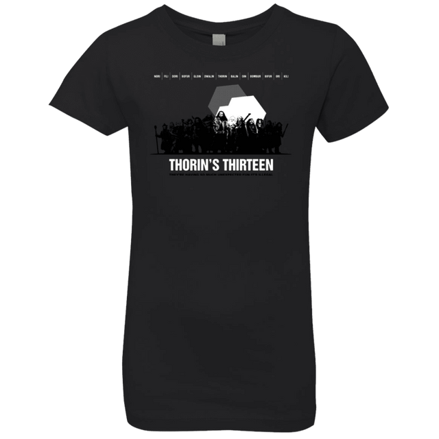 T-Shirts Black / YXS Thorin's Thirteen Girls Premium T-Shirt
