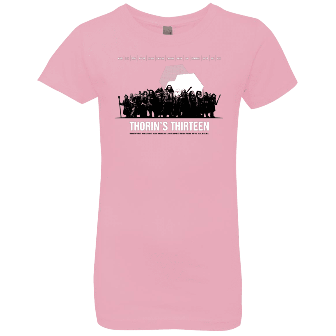 T-Shirts Light Pink / YXS Thorin's Thirteen Girls Premium T-Shirt