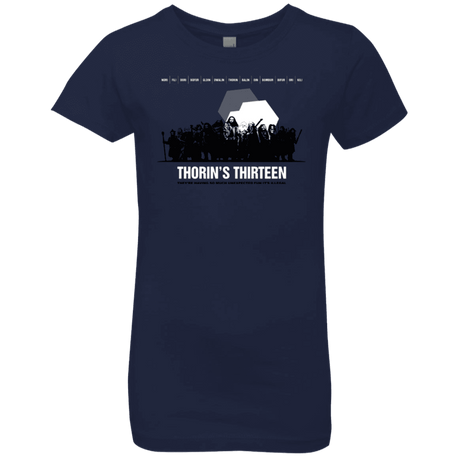 T-Shirts Midnight Navy / YXS Thorin's Thirteen Girls Premium T-Shirt