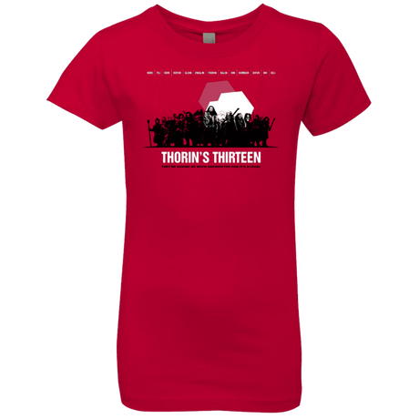 T-Shirts Red / YXS Thorin's Thirteen Girls Premium T-Shirt