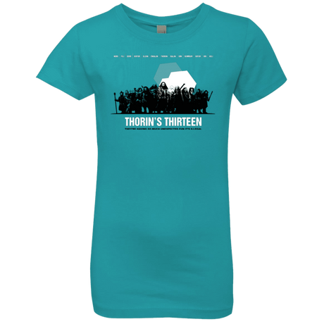 T-Shirts Tahiti Blue / YXS Thorin's Thirteen Girls Premium T-Shirt