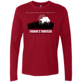 T-Shirts Cardinal / Small Thorin's Thirteen Men's Premium Long Sleeve