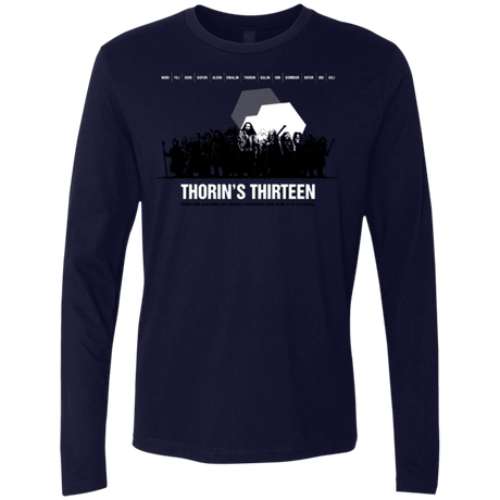 T-Shirts Midnight Navy / Small Thorin's Thirteen Men's Premium Long Sleeve