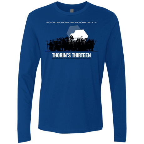T-Shirts Royal / Small Thorin's Thirteen Men's Premium Long Sleeve