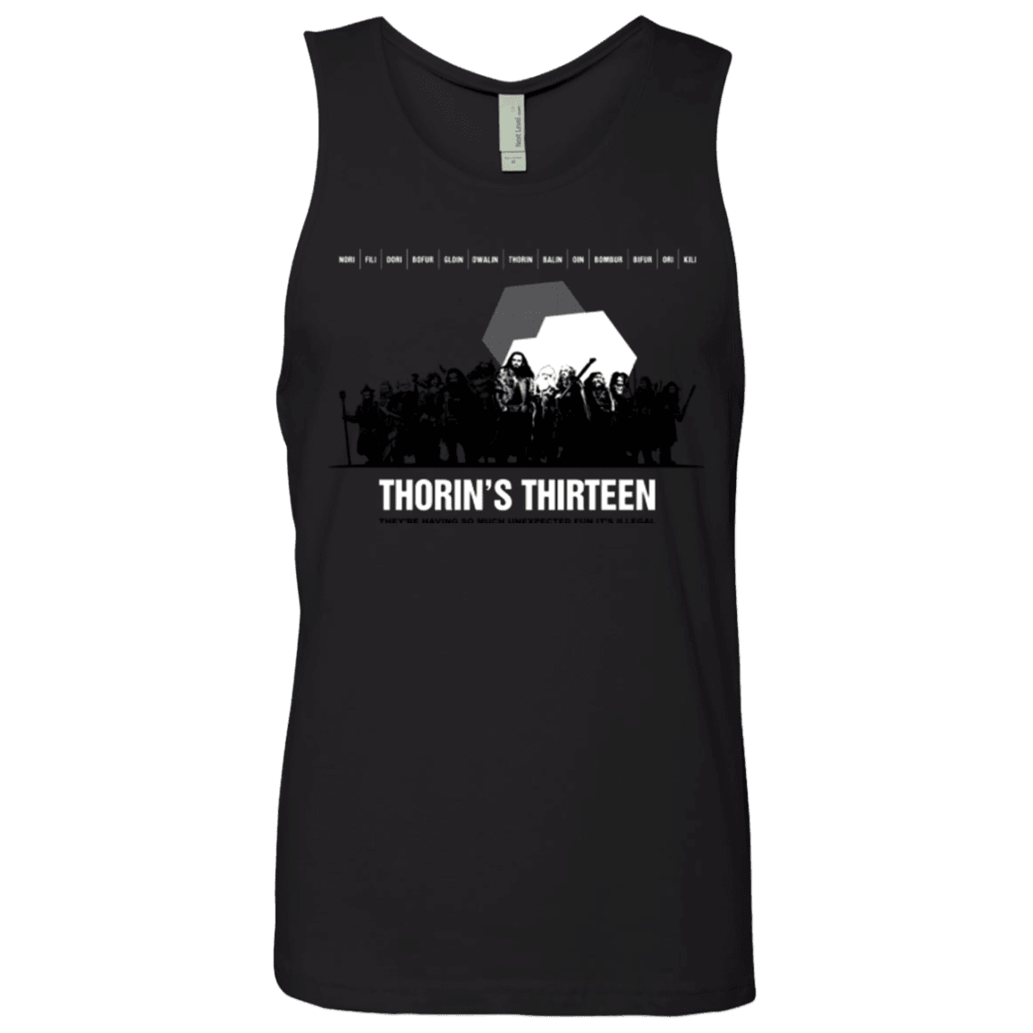 T-Shirts Black / Small Thorin's Thirteen Men's Premium Tank Top