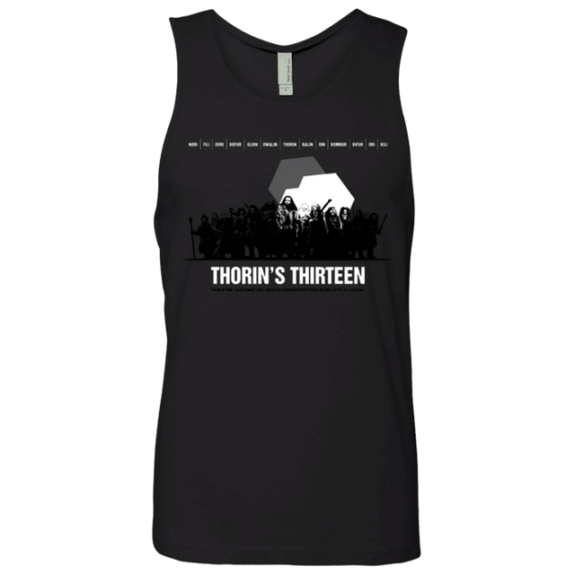 T-Shirts Black / Small Thorin's Thirteen Men's Premium Tank Top