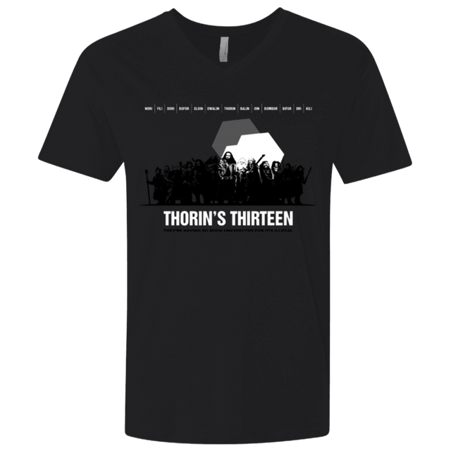 T-Shirts Black / X-Small Thorin's Thirteen Men's Premium V-Neck