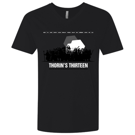 T-Shirts Black / X-Small Thorin's Thirteen Men's Premium V-Neck