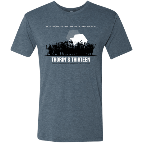 T-Shirts Indigo / Small Thorin's Thirteen Men's Triblend T-Shirt